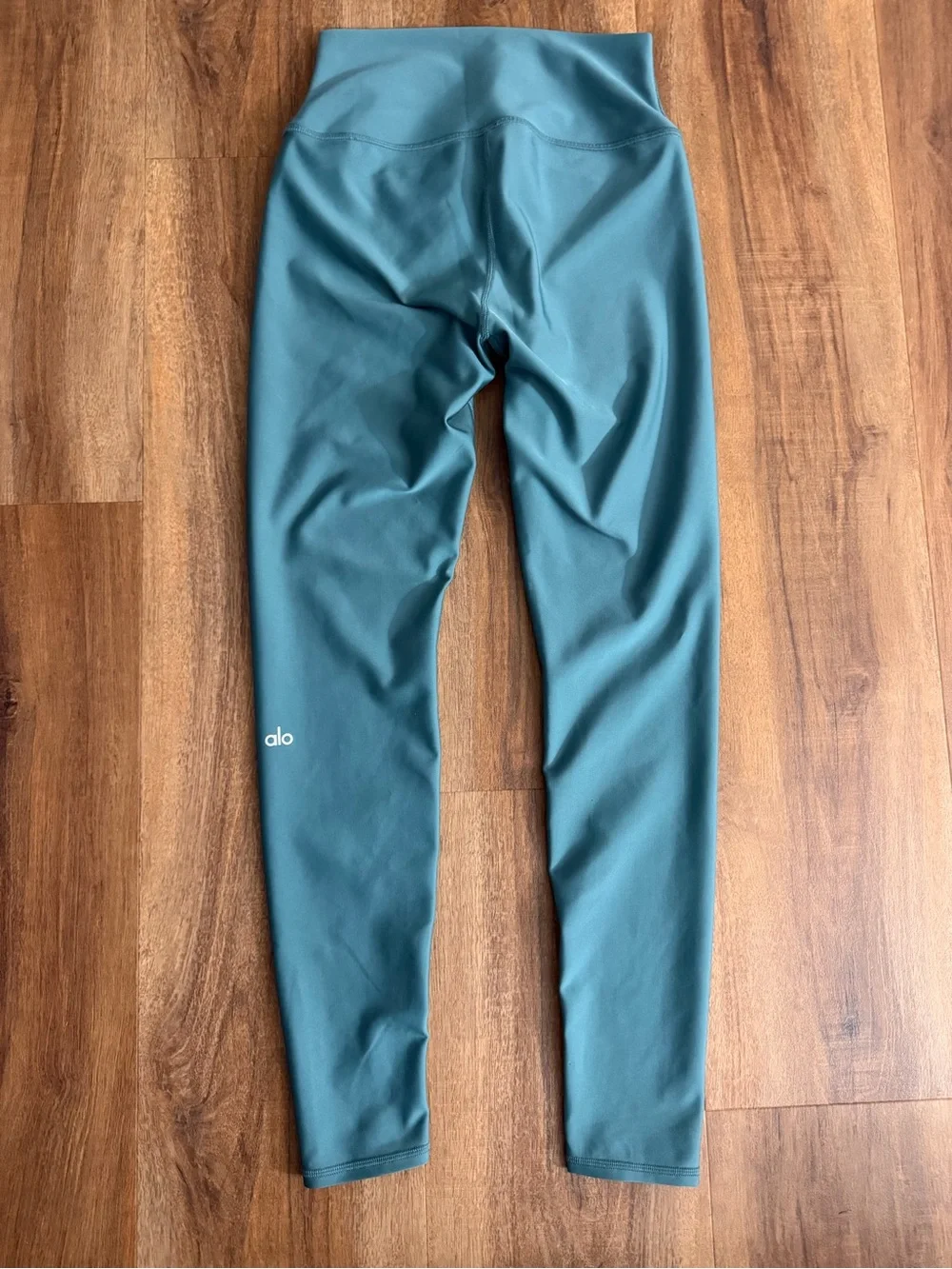 Alo Yoga High-Waist 7/8 Airlift Leggings in Teal Agate